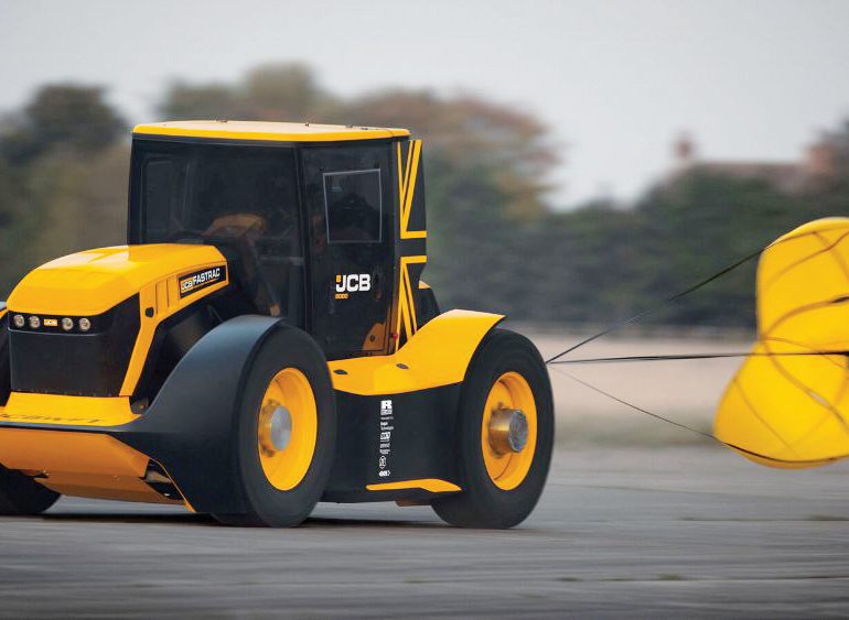 El tractor más rápido del mundo: JCB Fastrac Two