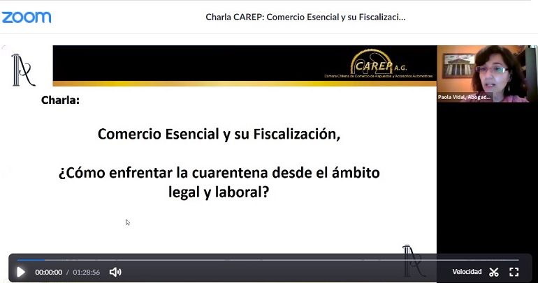 CAREP realizó exitosa charla para el comercio esencial.