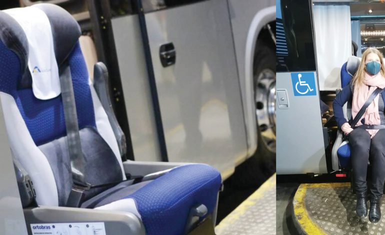 Cinturón de Seguridad de tres puntos será obligatorio en buses interurbanos a partir de septiembre.