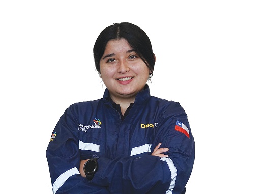 María Belén Almonacid, ganadora de WorldSkills Chile que viaja a Shanghái: “No lo hice con el afán de ganar, sino de adquirir más conocimiento”