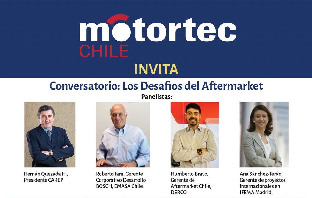 CAREP AG participa en Motortec Chile y lidera conversatorio del Aftermarket