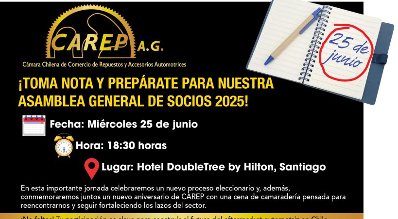 Prepárate para nuestra próxima Asamblea 2025
