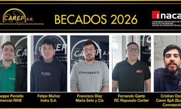 Cinco nuevos talentos se integran al Programa de Becas CAREP 2026