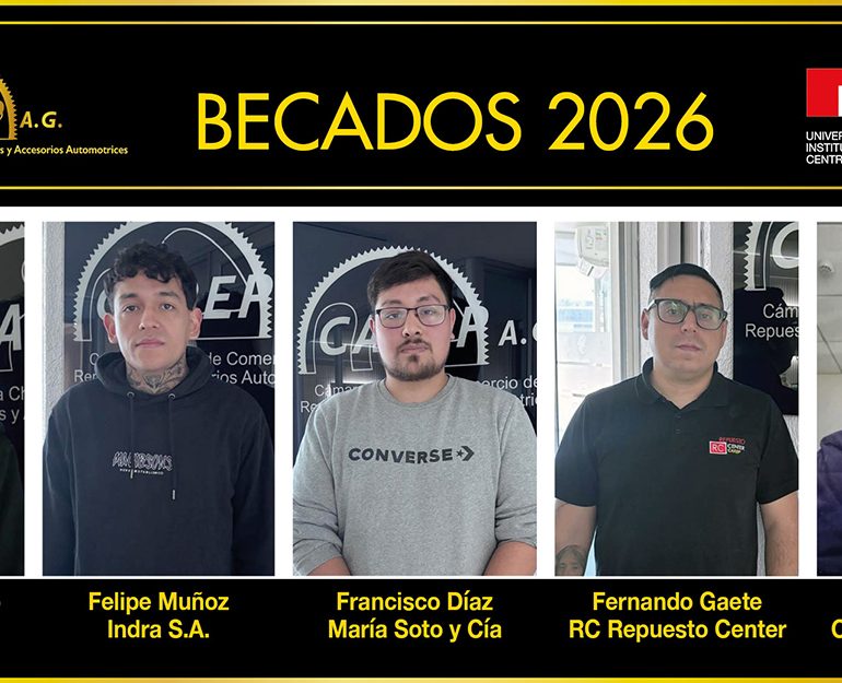Cinco nuevos talentos se integran al Programa de Becas CAREP 2026