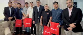 CAREP formaliza la Beca 2026 junto a empresas, becados e INACAP   