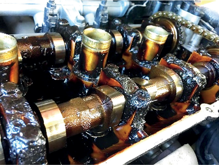 Principales daños que puede causar el lodo/residuos en la culata