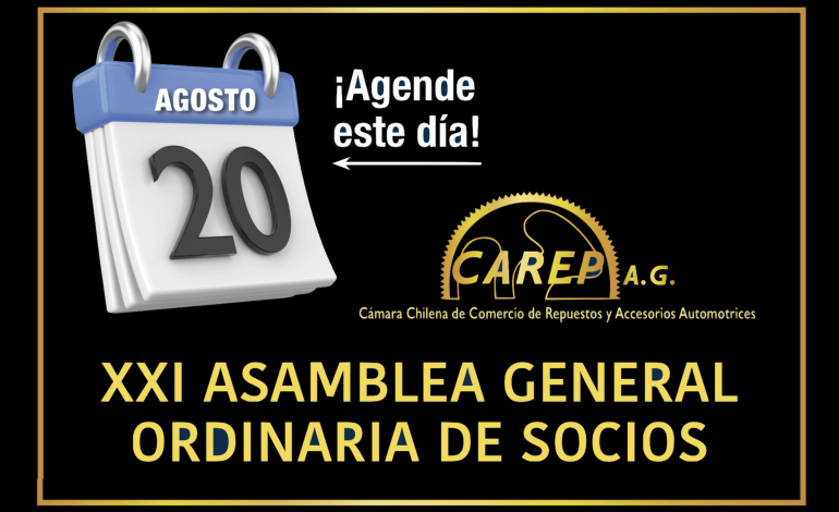 XXI ASAMBLEA GENERAL ORDINARIA DE SOCIOS | CAREP A.G.