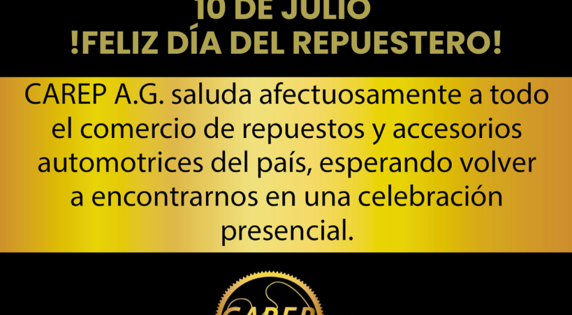10 de Julio | ¡Feliz Día del Repuestero!