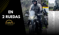 Quién dijo que una moto no climatizaba el viaje
