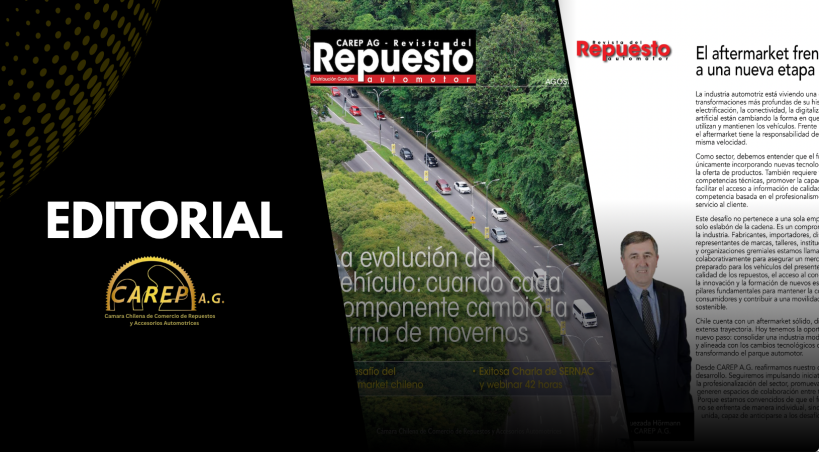 EDITORIAL #126: El aftermarket frente a una nueva etapa.