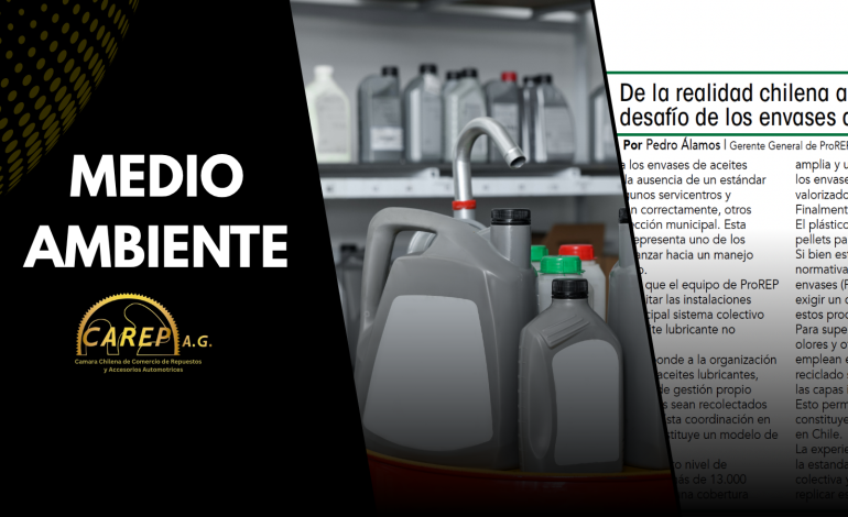 De la realidad chilena al estándar alemán: El desafío de los envases de aceites lubricantes