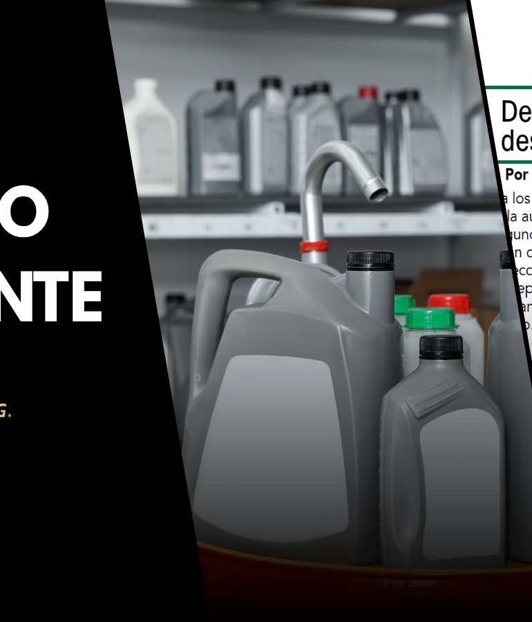 De la realidad chilena al estándar alemán: El desafío de los envases de aceites lubricantes