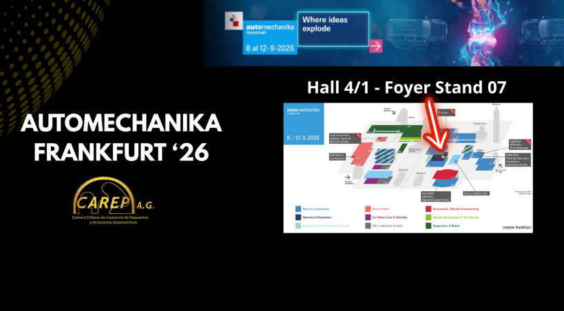 Automechanika '26: Stand CAREP un lugar de encuentro de los importadores Chilenos